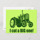 Funny Vathers Day Postkarte (Vorne/Hinten)