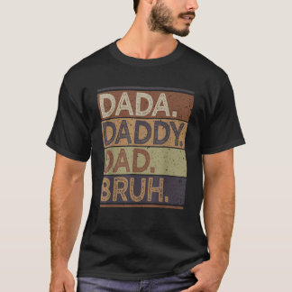 Funny Vathers Day T Shirts für Men Dada Daddy Vate
