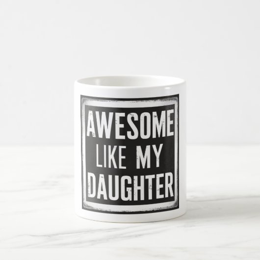 Funny Vathers Day Tassen Gift von Tochter oder Ehe (Mittel)