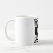 Funny Vathers Day Tassen Gift von Tochter oder Ehe (Links)