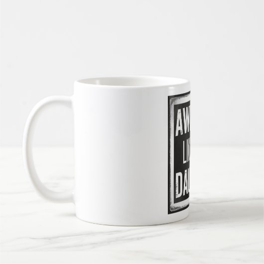 Funny Vathers Day Tassen Gift von Tochter oder Ehe (Links)