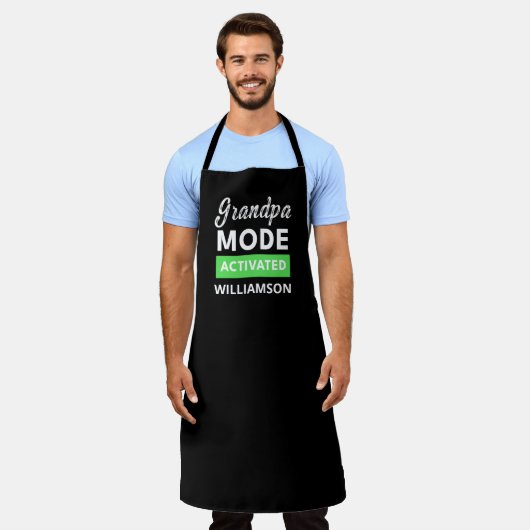 Funny Vathers Tagesgeschenk für eine neue Großmutt Schürze (Getragen)