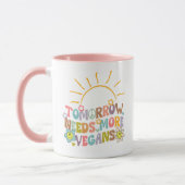Funny Vegan Tasse (Links)