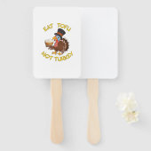 Funny Vegan Vegetarian Erntedank Essen Tofu Fächer (Vorne und Hinten)