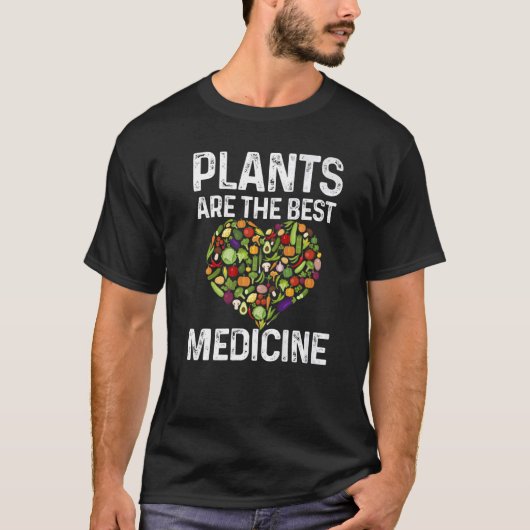Funny Vegetables Herzstück Pflanze sind die besten T-Shirt (Vorderseite)