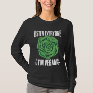 Funny Vegetarian Quotes Redewendungen Pflanze basi T-Shirt