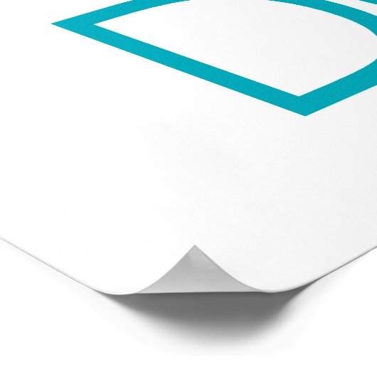 Funny Vegetarian, Vegan DO TOFU Poster (Ecke)