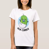 Funny Veggie Cucumber Pun T-Shirt (Vorderseite)