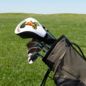 Funny Veggie Rider Golf Headcover (In SItu)