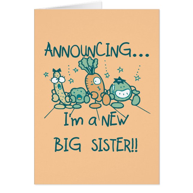 Funny Veggies New Big Sister (Vorne)