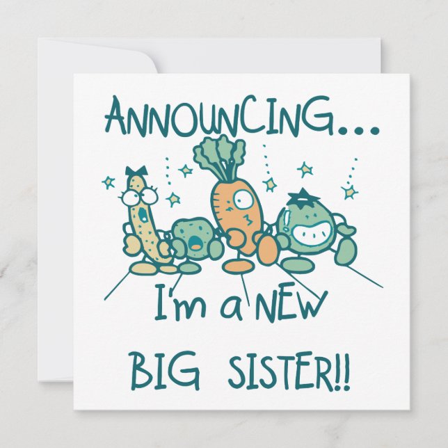 Funny Veggies New Big Sister (Vorderseite)