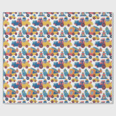 Funny Vehicles Geschenkpapier (Flach)