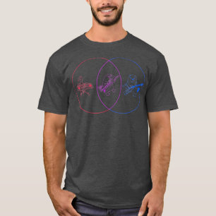 Funny Venndiagramm schöne Ente seltene Platypus n T-Shirt
