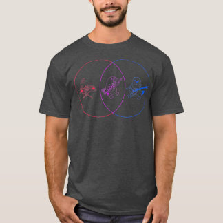 Funny Venndiagramm schöne Ente seltene Platypus ni T-Shirt