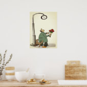 Funny "Verabred Poster" Poster (Küche)