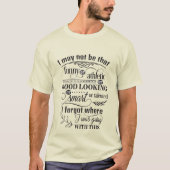 Funny vergessene Wortart T-Shirt (Vorderseite)