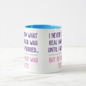 Funny Verheiratet Life Quotation Tasse (Zentrum)