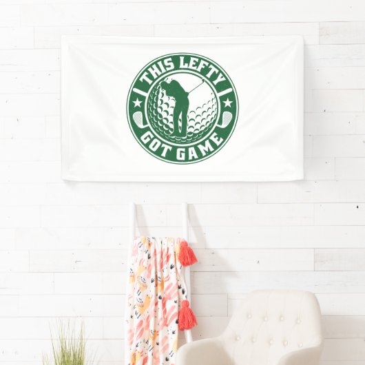 Funny Verlassen Handgolfer Banner (Insitu)