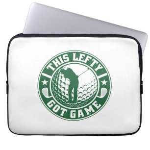 Funny Verlassen Handgolfer Laptopschutzhülle