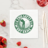 Funny Verlassen Handgolfer Serviette (Beispiel)