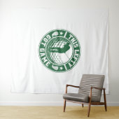 Funny Verlassen Handgolfer Wandteppich (Beispiel (Horizontal))