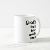 Funny Verlassend Geschenk für Coworker Coffee Tass Kaffeetasse (VorderseiteRechts)