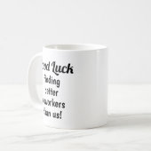 Funny Verlassend Geschenk für Coworker Coffee Tass Kaffeetasse (Vorderseite Links)