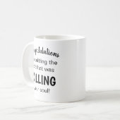 Funny Verlassend Geschenk für die Kaffee-Tasse der Kaffeetasse (Vorderseite Links)