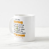   Funny Verlassend Geschenk Kaffeetasse (Vorderseite Links)