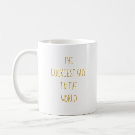 Funny Verlobte oder Hochzeitstag Tasse (Links)