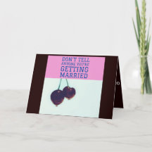 Funny Verlobung Card von den Freunden