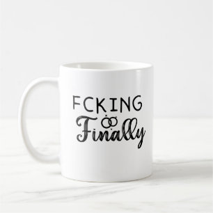 Funny Verlobung Geschenk Kaffeetasse