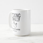 Funny Verlobung Tasse Verlobung Geschenk, Verlobun (Vorderseite Links)