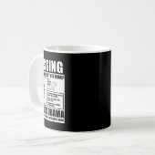 Funny Vermisst Barack Obama Liberal Poster Kaffeetasse (Vorderseite Links)