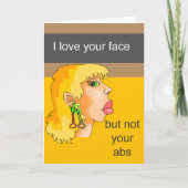 Funny vermisst karte (Vorderseite)