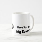 Funny Vermisst Lawn Bowls, Coffee Tasse (VorderseiteRechts)