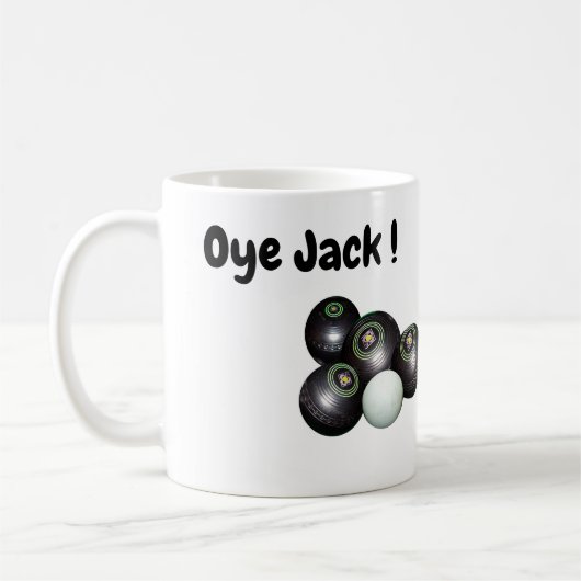 Funny Vermisst Lawn Bowls, Coffee Tasse (Links)