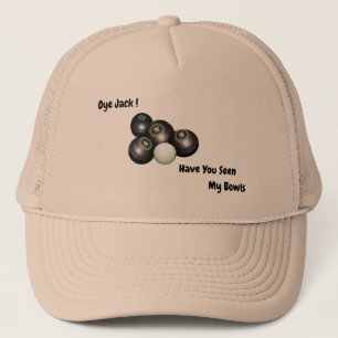 Funny Vermisst Lawn Bowls, Truckers Hat Truckerkappe