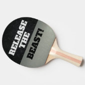 Funny veröffentlichen das Coole Pong-Zitat Tischtennis Schläger (Seitenansicht)