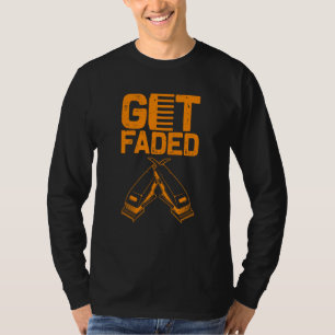 Funny verschwindet Barber für Männer Frauen Cool H T-Shirt