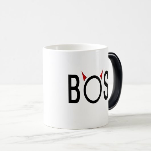 Funny Verschwindet Boss Tasse (VorderseiteRechts)