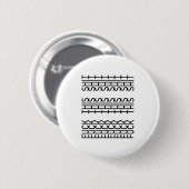 Funny versteckt Message White Elephant Geschenke f Button (Vorne & Hinten)