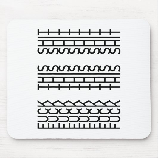 Funny versteckt Message White Elephant Geschenke f Mousepad (Vorne)