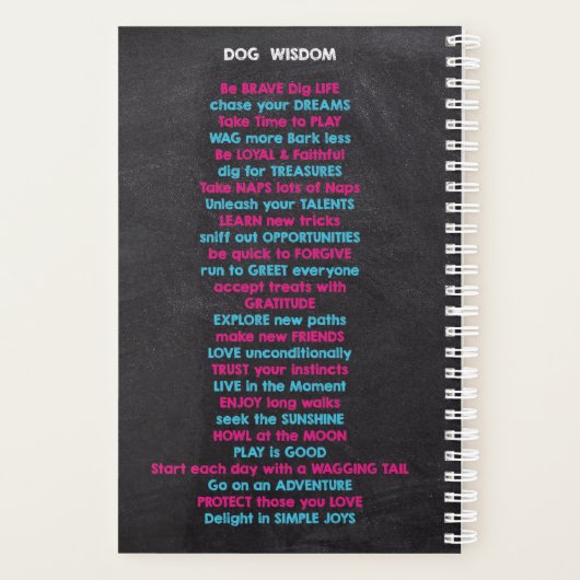 Funny Vet Tech Veterinary Lover Planer (Rückseite)