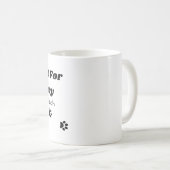Funny Vet Tech Zitat: Ich mache es nur für das Gel Kaffeetasse (VorderseiteRechts)