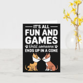 Funny Veterinarian Design For Men Women Vet Tech V Karte (Gelbe Blume)