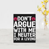 Funny Veterinarian Design For Men Women Vet Tech V Karte (Gelbe Blume)