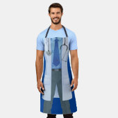 Funny Veterinarian oder Doctor Uniform Schürze (Getragen)