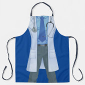 Funny Veterinarian oder Doctor Uniform Schürze (Vorderseite)