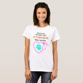 Funny Veterinarian Woman's Profession Shirt (Vorne ganz)